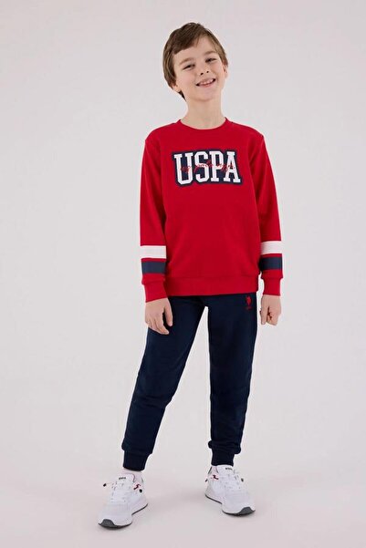 U.S. Polo Assn. U.S. Polo Assn. Us2213-4 Boys' Tracksuit Set