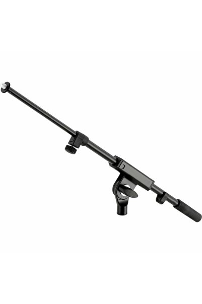 Kruger&Matz K&M 21140 Telescopic Microphone Stand with 3/8" Thread Connector, Black