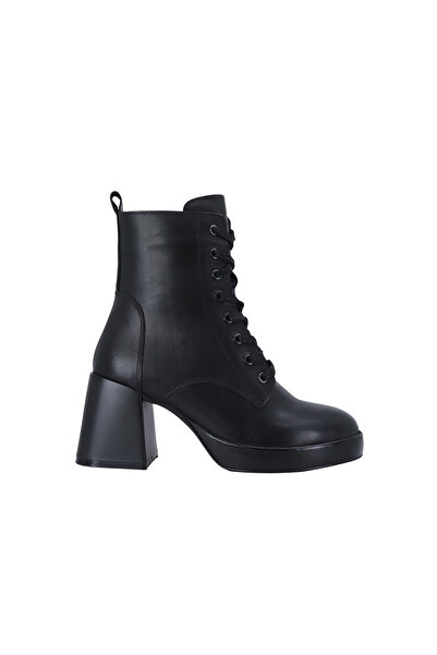 ALBİNİ 26102455D Hakiki Deri Topuklu Kadın Bot