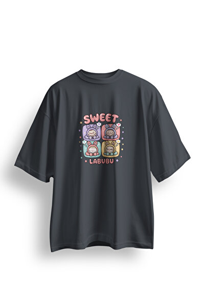 Koi Art Design Sweet / Μπλουζάκι Unisex Oversize / 95% Βαμβάκι Κορυφαίας Ποιό...