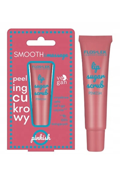 Floslek مقشر الشفاه الوردي بالسكر 14 جم