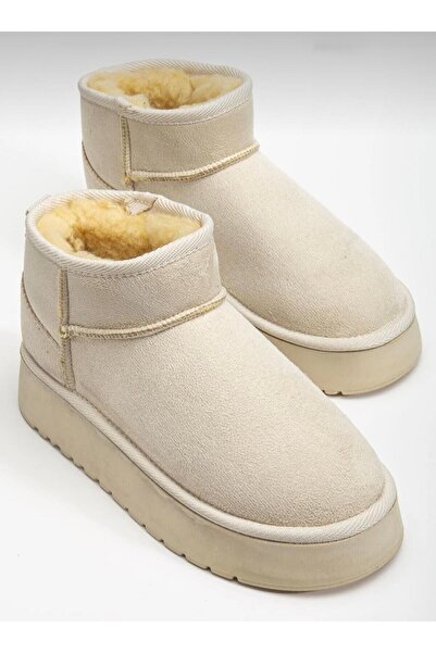 ASİMAN Donovan İçi Tüylü Düz Taban Mini Kadın Bot
