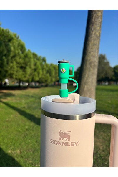 FESECRAFT ملحقات ترمس ميني تيرموس كينشر باللون الأخضر الداكن/ واقي للشفاطة/ غ...