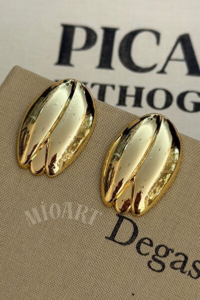 MioArt Tulip Earrings Gold Color