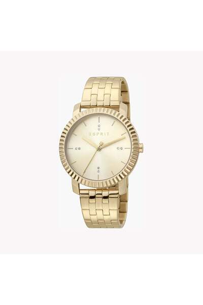 Esprit Women's Gold Watch, Champagne Dial | ES1L185M0065