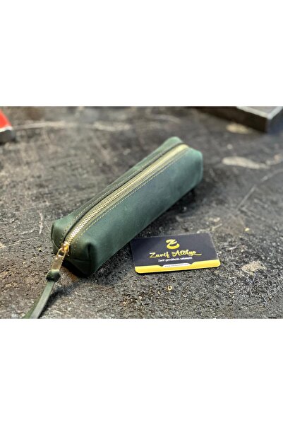 zarif atölye Leather Pencil Case Pen Holder