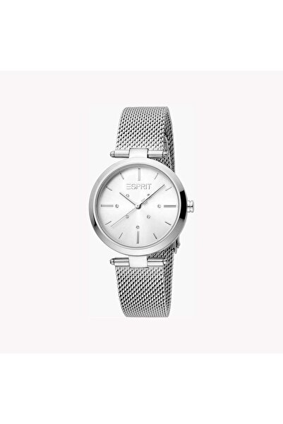 Esprit Women's Silver Stainless Steel Watch, Silver Dial | Ews032