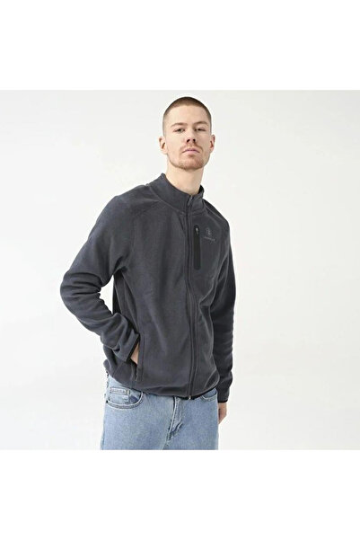 lumberjack Polar Nordic Men's Gray Mock Neck Jacket