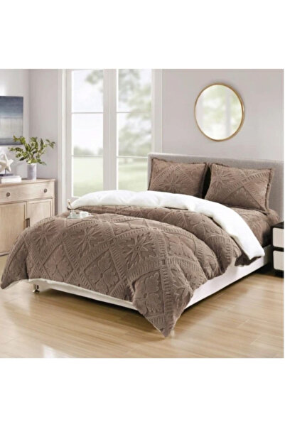 OEM Cocolino Fluffy Bed Linen, Thick, Double Bed, 4 Pieces, Fitted Sheet with Elastic