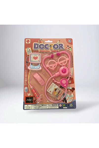 Universul Jucăriilor Doctor Set with Medical Accessories – Educational Toy for Children 3+ (Pink/Blue)
