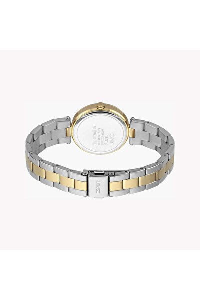 Esprit Women's Silver & Gold Stainless Steel Watch, Silver Dial | Es1l119m0045