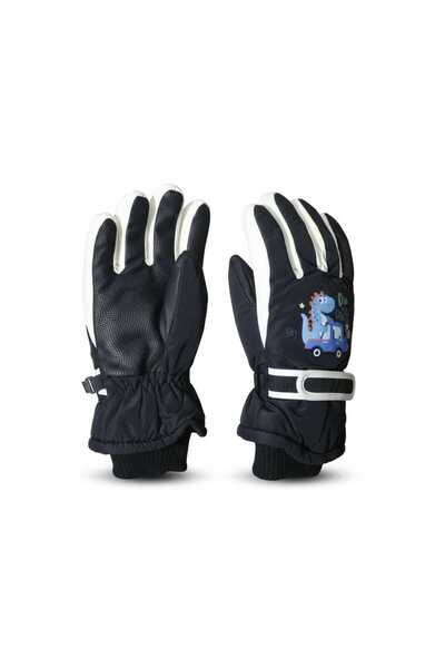 Aware Time 4-8 Yaş Erkek Çocuk Şişme Kar Kayak Eldiveni