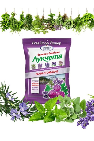 Zaharni Zavodi Nane,Biberiye,Kekik,Lavanta Aromalı Lukçeta 75 Gr