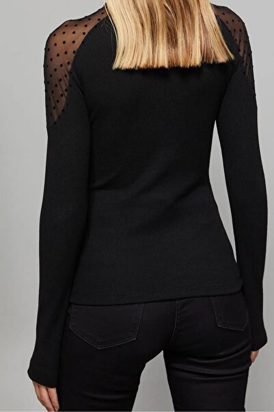 World Fashion Trends 1098 ΕΛΑΣΤΙΚΗ ΜΠΛΟΥΖΑ ΜΕ ΦΟΡΜΑ ΨΑΡΙΟΥ ΜΕ ΤΟΥΛΟΥΡΟ ΣΤΟ ΠΡΟΦΥΛΑΚΤΗΡΙΟ