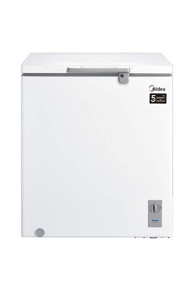 Midea 186 Liters Chest Freezer White | 1 Year Full and 5 Years Compressor Warranty | HS186CN