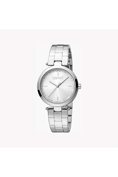 Esprit Women's Silver Stainless Steel Watch, Silver Dial | Es1l233m0035
