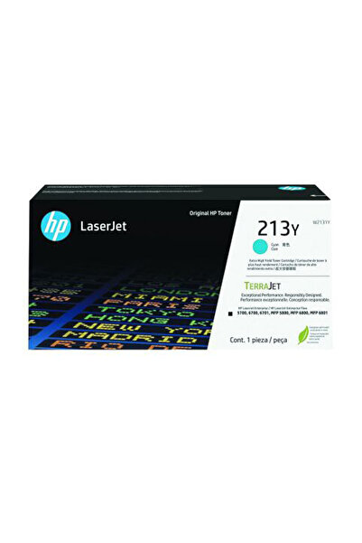 HP 213Y Cyan Original LaserJet Toner Cartridge