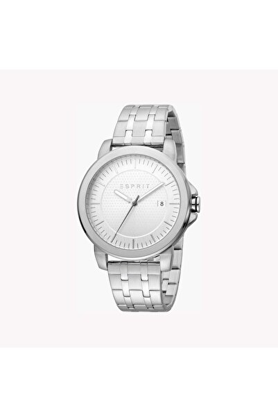 Esprit Men's Silver Stainless Steel Watch, Silver Dial | Es1g221m0045