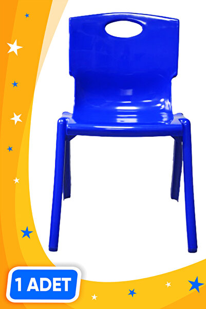 3K Anaokulu Kreş Çocuk Sandalyesi Renkli 1.Sınıf Kırılmaz Plastik 1 (Bir) Adet