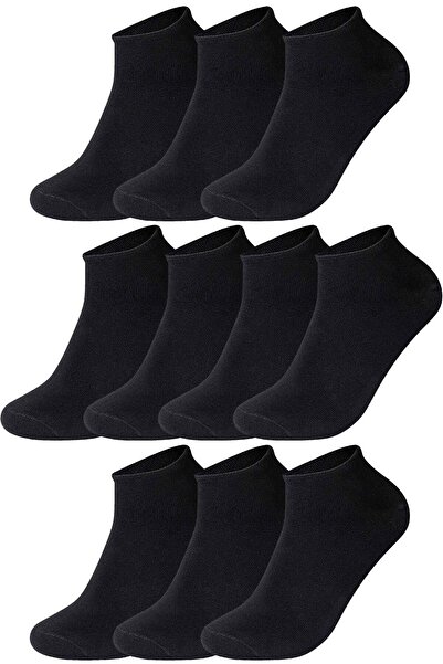 AJ X GF Kutulu 10 Çift Bambu Morarta Unisex Günlük Günlük Spor Dikişsiz Sneak...