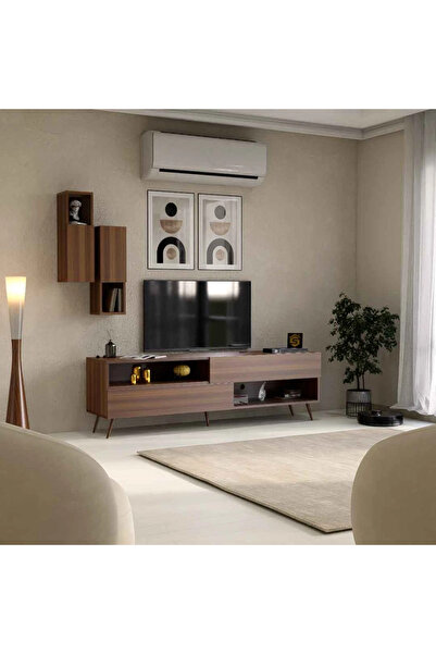 Stylish Home Brown TV Stand Unit - TV02