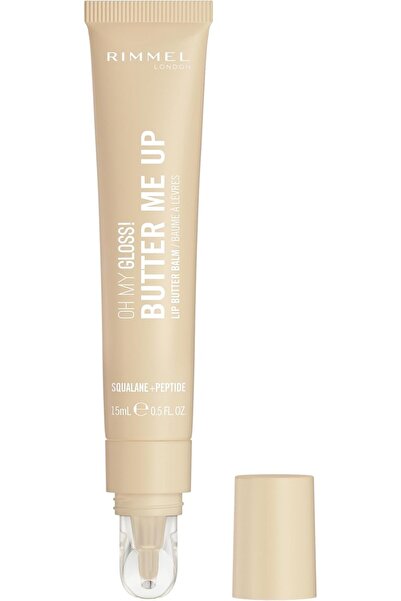 Rimmel مرطب الشفاه الملون لندن أوه ماي جلوس مع كريمة الزبدة، 001 فانيليا فروس...