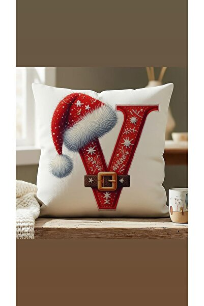 KIRLENTİM Husă pentru pernă cu centură roșie de Anul Nou