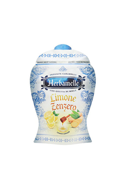 Caramell Herbamelle Caramelle Lemon Ghimbir 75g