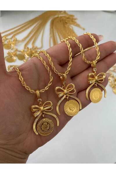 şinda takı Çeyreklik Fiyonk Kolye(çeyreksiz)