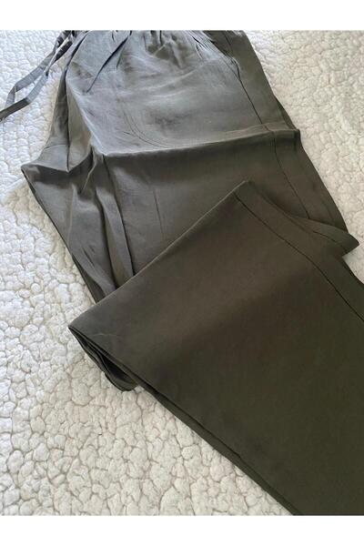 DÜVEN Modal Lightweight, Soft, Silky Textured Khaki Color Men's Pants Pajama Bottoms