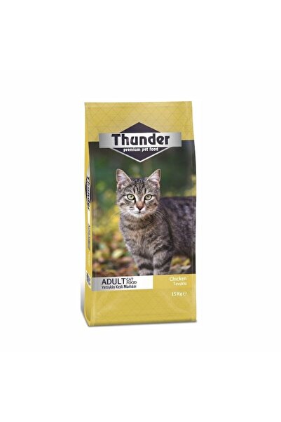 Thunder Tavuklu Yetişkin Kedi Maması 15 kg