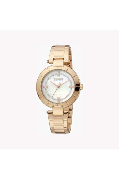 Esprit Women's Rose Gold Watch, White Mother Of Pearls | Es1l067m0025