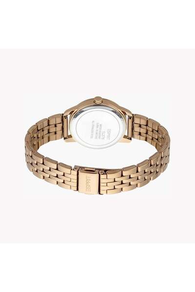 Esprit Women's Rose Gold Stainless Steel Watch, Silver Dial | ES1L276M1075