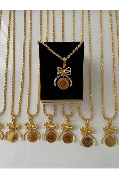 şinda takı Çeyreklik Fiyonk Kolye(çeyreksiz)