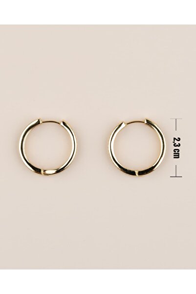 Portakal Esintisi Clarova Zirkon Taşlı Halka Xuping Küpe