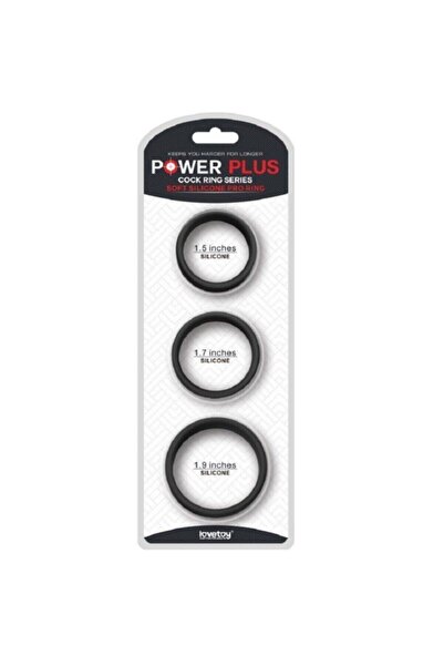 Lovetoy Power Plus Pro Penis Halkası 3 Lü Lv443002