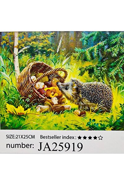 DUCK HOBY 21x25 Çocuklar İçin Boncuklu Taşlı Mozaik Elmas Boyama Goblen Pano Tablo Resim Boncuk Puzzle Diamon