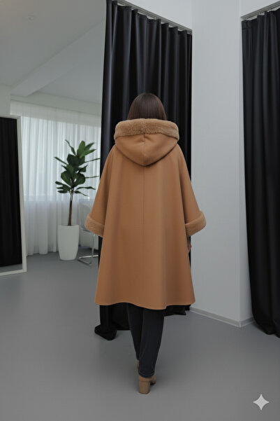 Lovely butik Oversize Basic Poncho Cape Cardigan