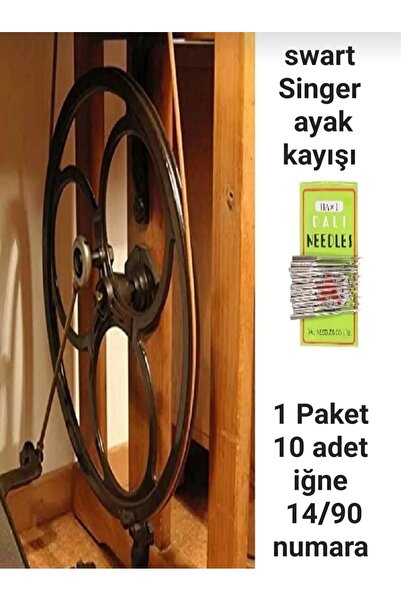 Swart Singer Zetina zenith omega bir adet uzun kayış ve bir paket 10 adet igne