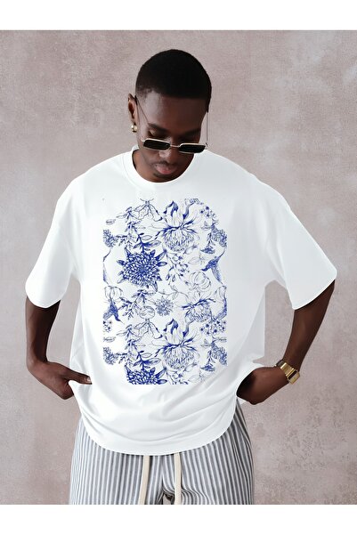 Jose Clothing Premium Oversize Cut Short Sleeve Printed T-Shirt