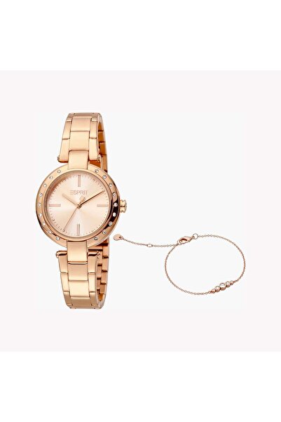 Esprit Women's Rose Gold Watch, Stainless Steel | Es1l123m0045