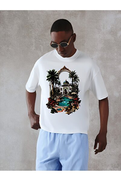 Jose Clothing Premium Oversize Cut Short Sleeve Printed T-Shirt