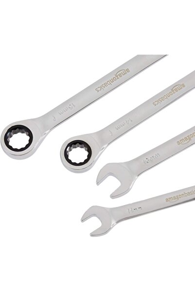 Amazon basics مجموعة مفاتيح ربط متدرجة - متري، 5 قطع