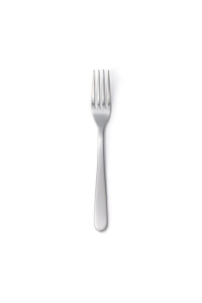 Muji Stainless Steel Dessert Fork, L 16 cm, Silver