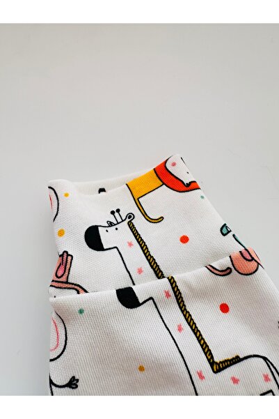 Vivolas 100% Cotton Children's Unisex Patterned Pajama Set 1-8 Years Old (Long Sleeve, 2-Piece Set)