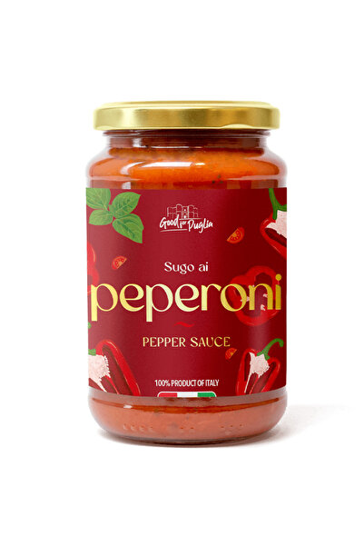 Pugliano Good Puglia Sugo Pepperoni 340g