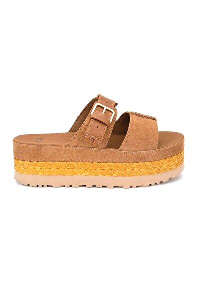 UGG Aubrey Platform 1167451-CHE Kadın Terlik Kahve