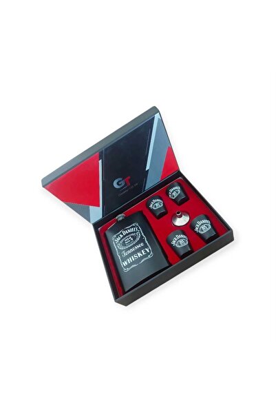 kho military design Mat Siyah Paslanmaz Çelik Matara Seti (9 oz-266ml. ve 4 S...