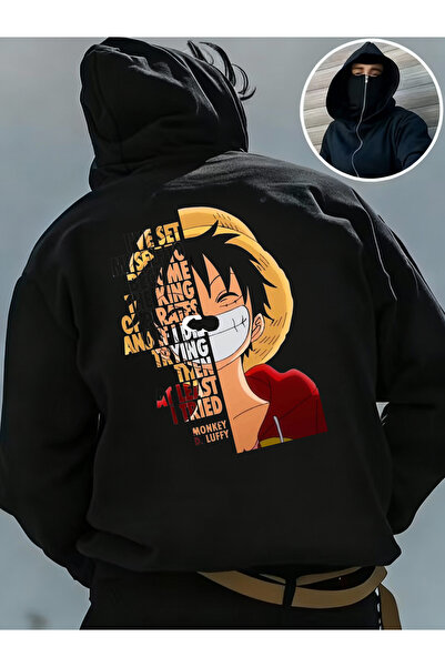 ship master Cardigan unisex Kar Masked Ninja Polar Swea tricou – țesătură groasă cu supradimensionat fire, cu fermoar O tricou Model