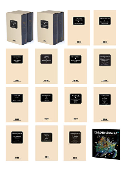 Yapı Kredi Yayınları Delta Özel Serisi Seti 16 Kitap (Kırılgan Dünyalar Hediy...